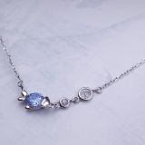 Silver Delicate Fish Style chain