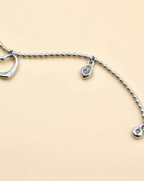 Hanging heart pendant Bracelet