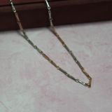 Elegant Silver 925 Chain with Rose Gold Plating